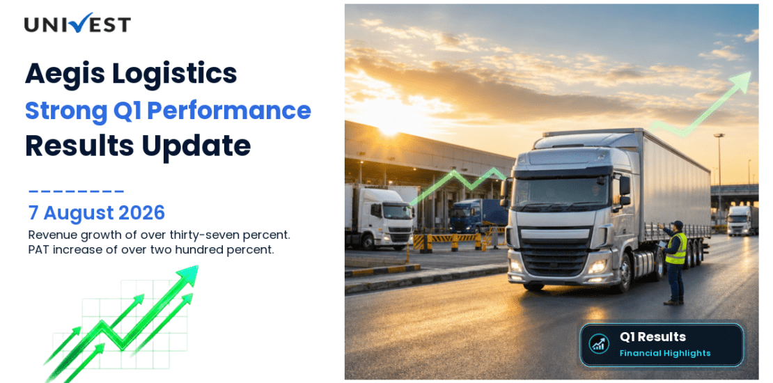 Aegis Logistics Q1 FY27 Results: Revenue Rs 2,356 Cr, PAT Rs 544 Cr and Key Highlights