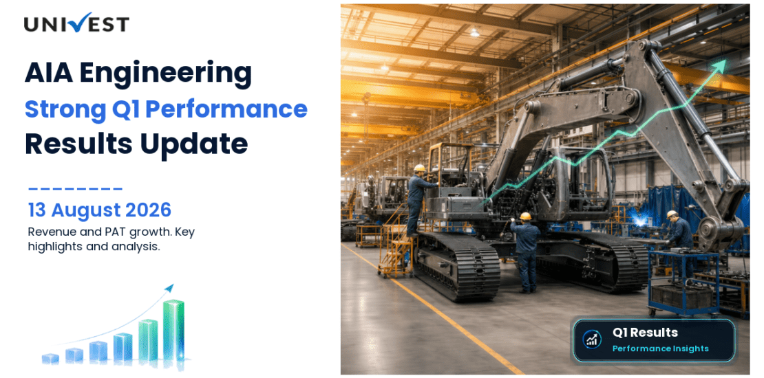 AIA Engineering Q1 FY27 Results: Revenue Rs 1,168 Cr, PAT Rs 294 Cr and Key Highlights