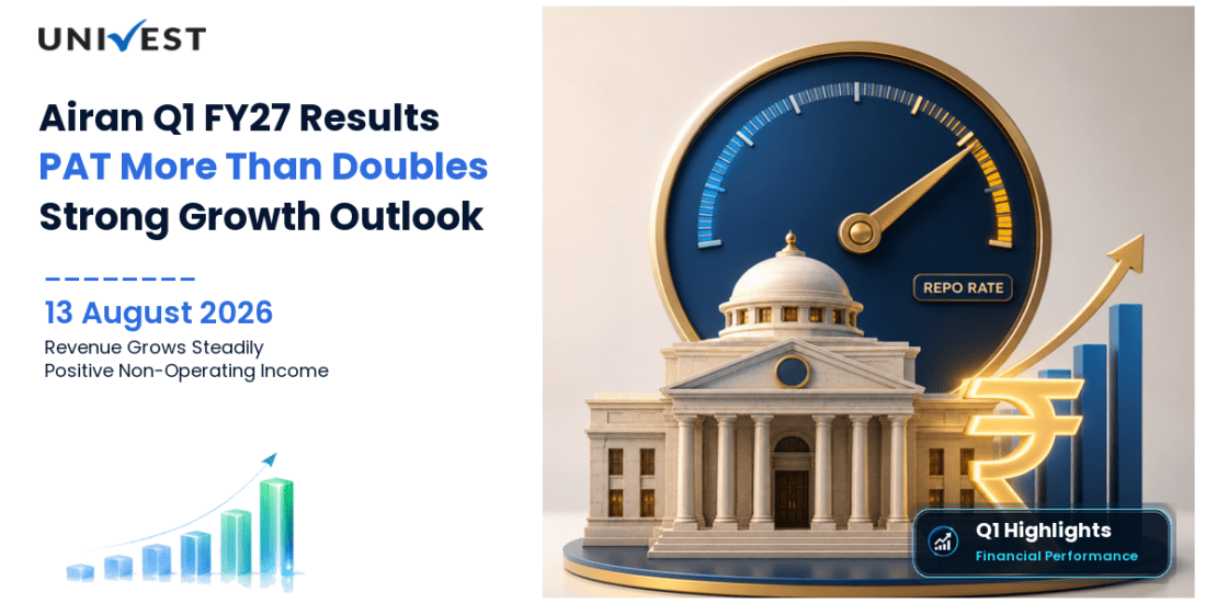 Airan Q1 FY27 Results: Revenue Grows 3% to Rs 26 Crore, PAT More Than Doubles to Rs 6 Crore