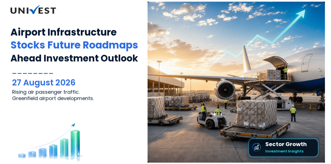 Airport Infrastructure Stocks in India with Future Roadmaps as Greenfield Airport Development, UDAN Regional Connectivity Expansion, and Rising Air Passenger Traffic Reshape Aviation Infrastructure Investment