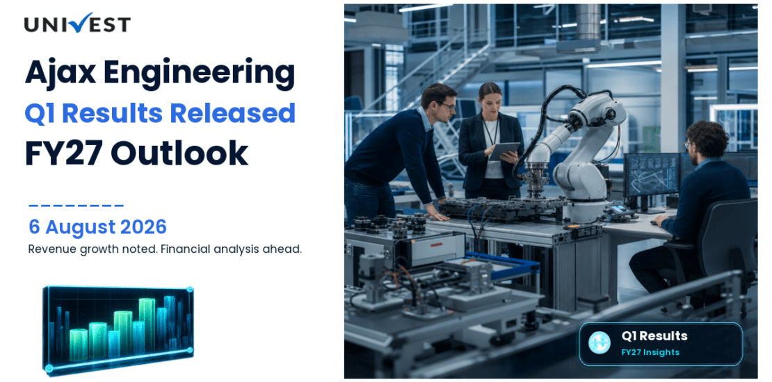 Ajax Engineering Q1 Results FY27: PAT at Rs 55 Cr for June 2026 Quarter