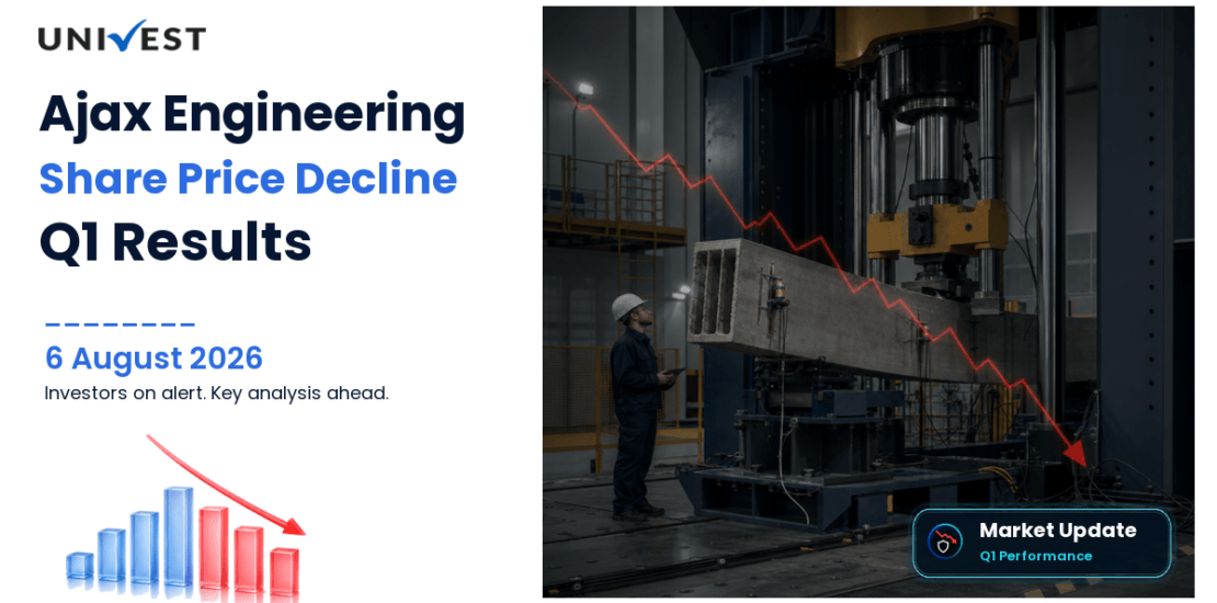 Ajax Engineering Share Price Falls 5.32% After Q1 FY27 Results