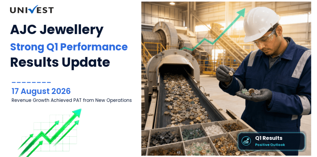 AJC Jewellery Q1 FY27 Results: Revenue at Rs 101 Crore, PAT at Rs 2 Crore From New Commercial Operations