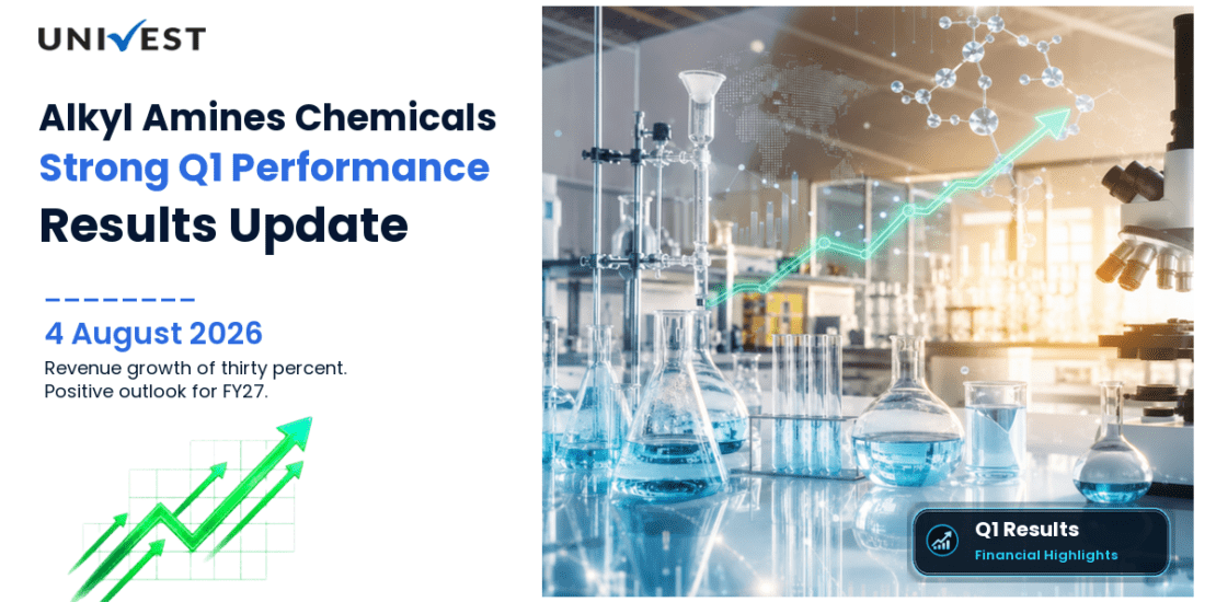 Alkyl Amines Chemicals Q1 Results FY27: PAT at Rs 94 Cr for June 2026 Quarter