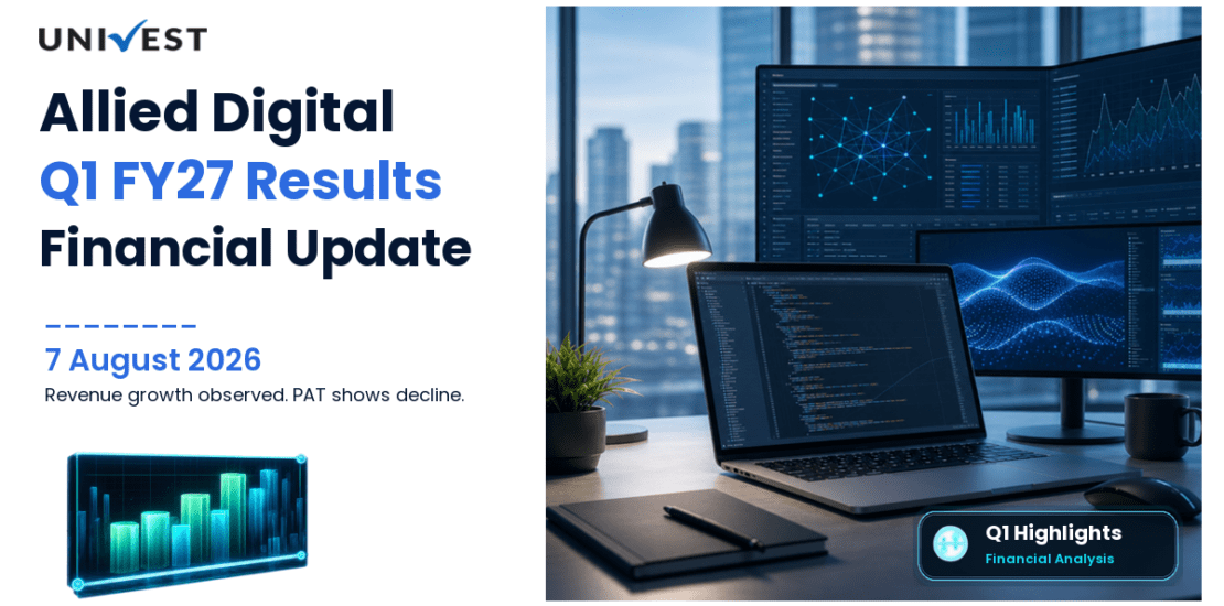 Allied Digital Q1 FY27 Results: Revenue Rs 260 Cr, PAT Rs 12 Cr and Key Highlights