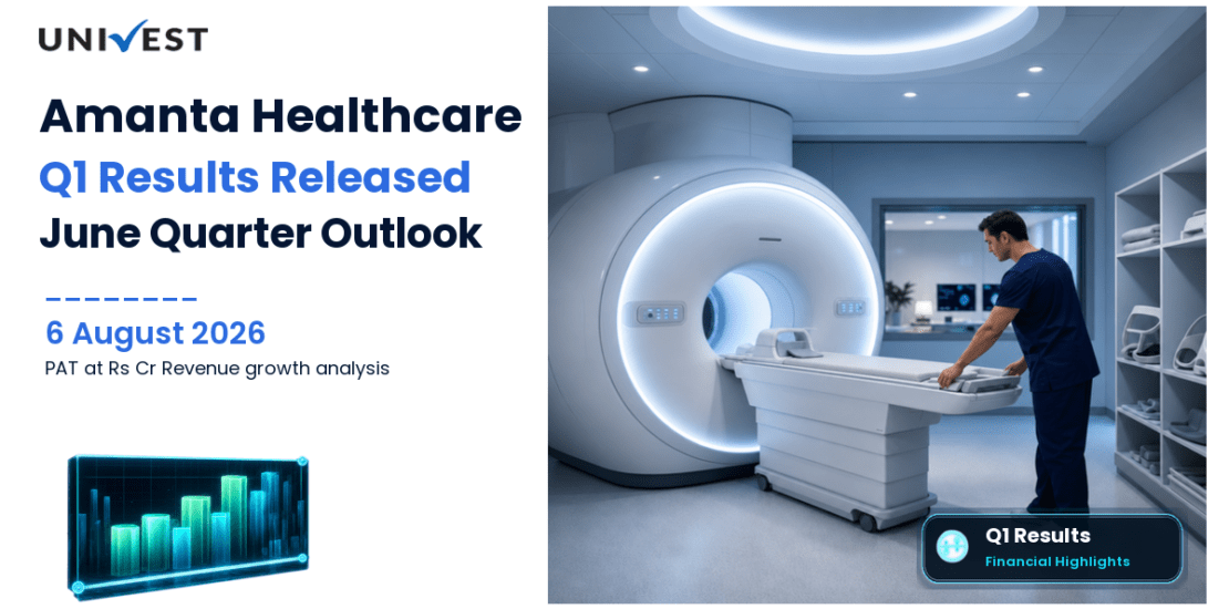 Amanta Healthcare Q1 Results FY27: PAT at Rs 3 Cr for June 2026 Quarter