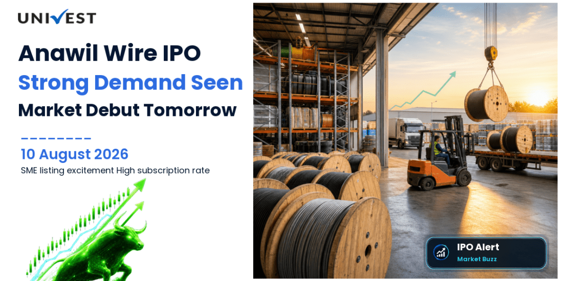 Anawil Wire Share Price: 138x Subscribed SME Debut 10 Aug 2026
