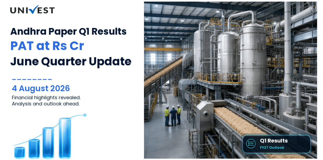 Andhra Paper Q1 Results FY27: PAT at Rs 30 Cr for June 2026 Quarter
