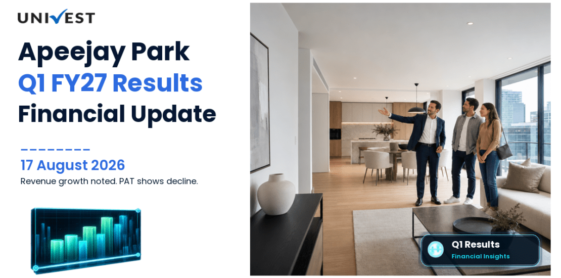 Apeejay Park Q1 FY27 Results: Revenue Rs 167 Cr, PAT Rs 11 Cr