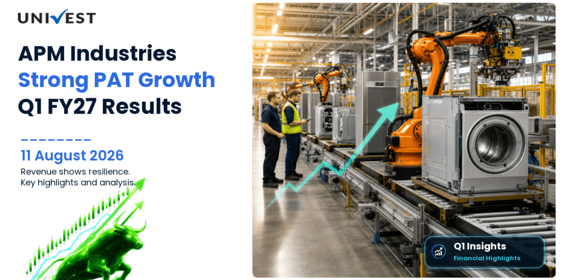 APM Industries Q1 FY27 Results: Revenue Rs 64 Cr, PAT Rs 4.00 Cr and Key Highlights