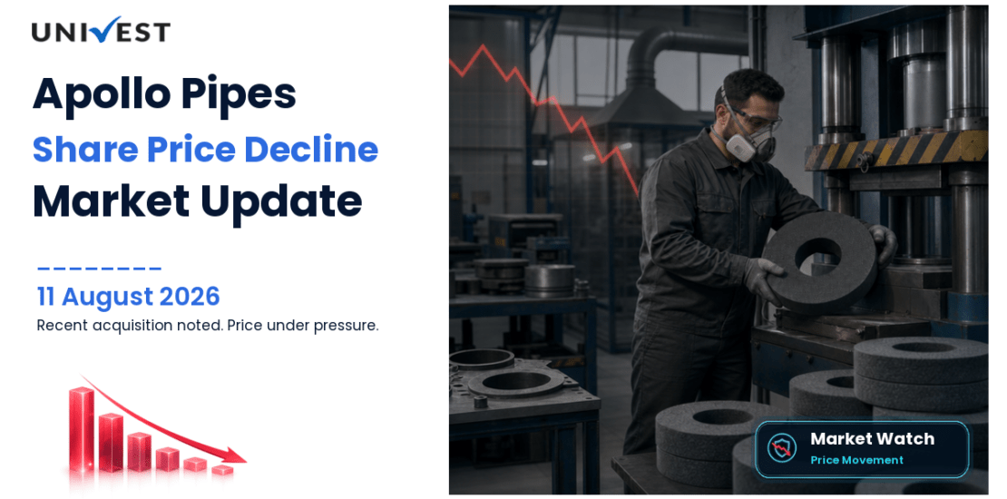 Apollo Pipes Share Price Falls 1.95 Percent to Rs 507.25 as Aditya Gupta Acquires 3 Lakh Shares at Rs 522.82 in Bulk Deal on 11 August 2026