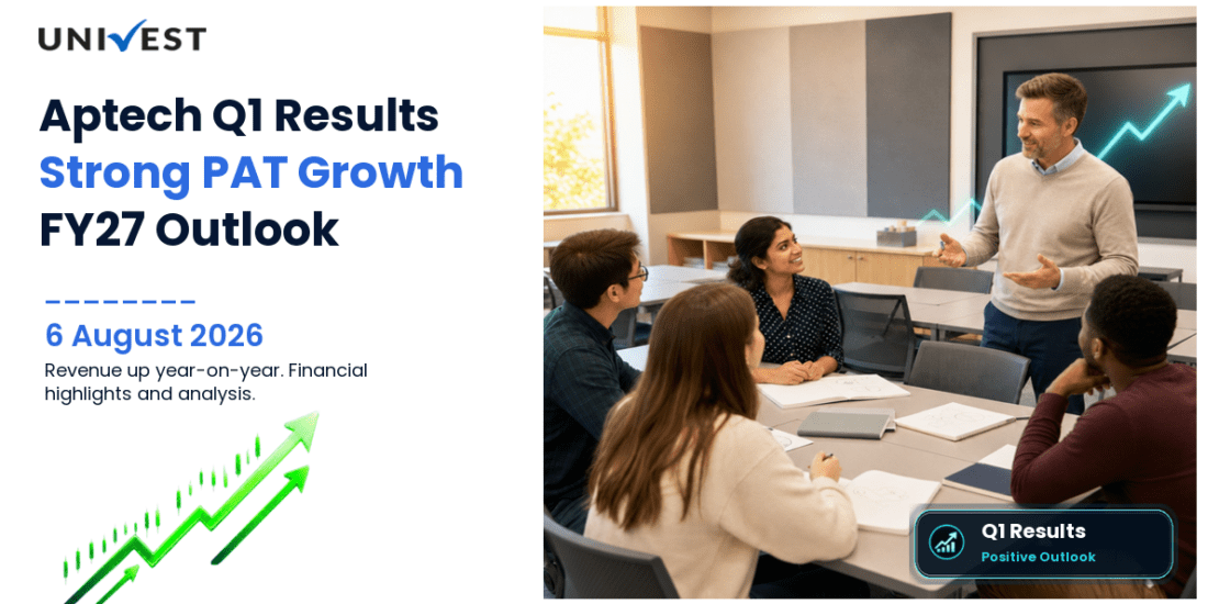 Aptech Q1 Results FY27: PAT at Rs 7 Cr for June 2026 Quarter