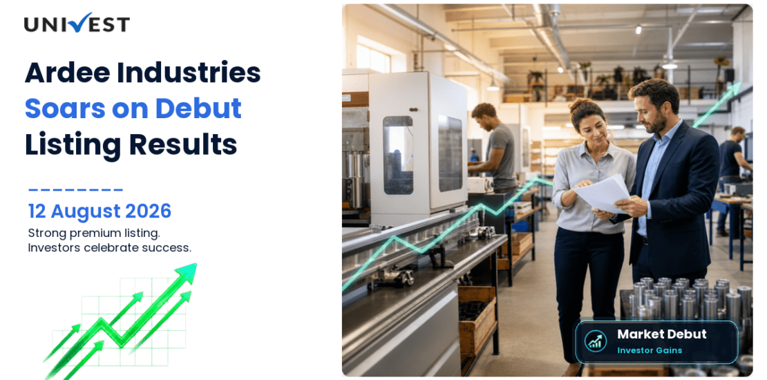 Ardee Industries Share Price Lists at 35 Percent Premium on Mainboard Debut: Superb Listing on 12 August 2026