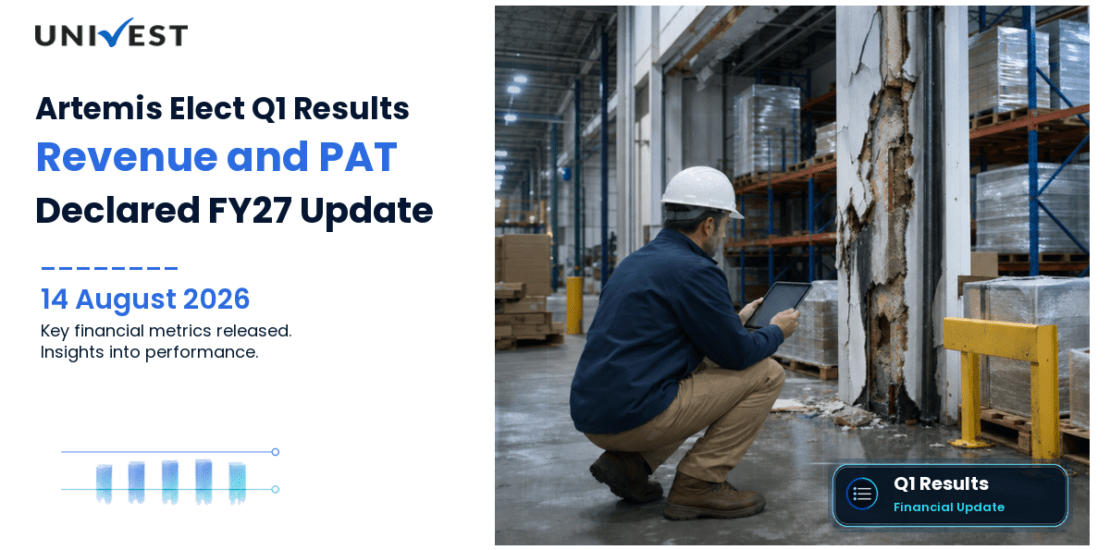 Artemis Elect Q1 Results FY27: Revenue Rs 16 crore, PAT Rs 1 Crore