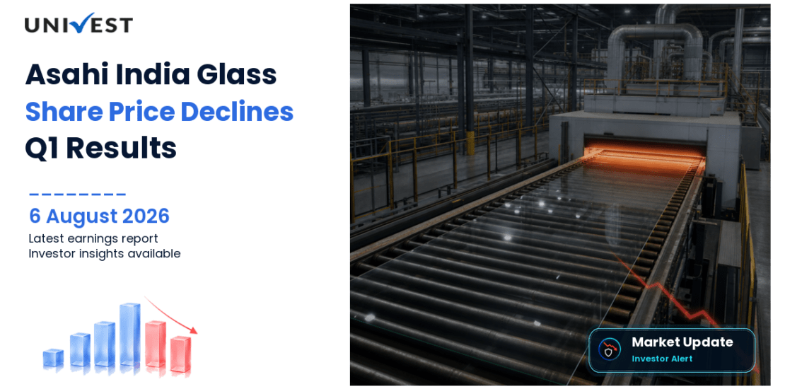 Asahi India Glass Share Price Falls 2.56% After Q1 FY27 Results