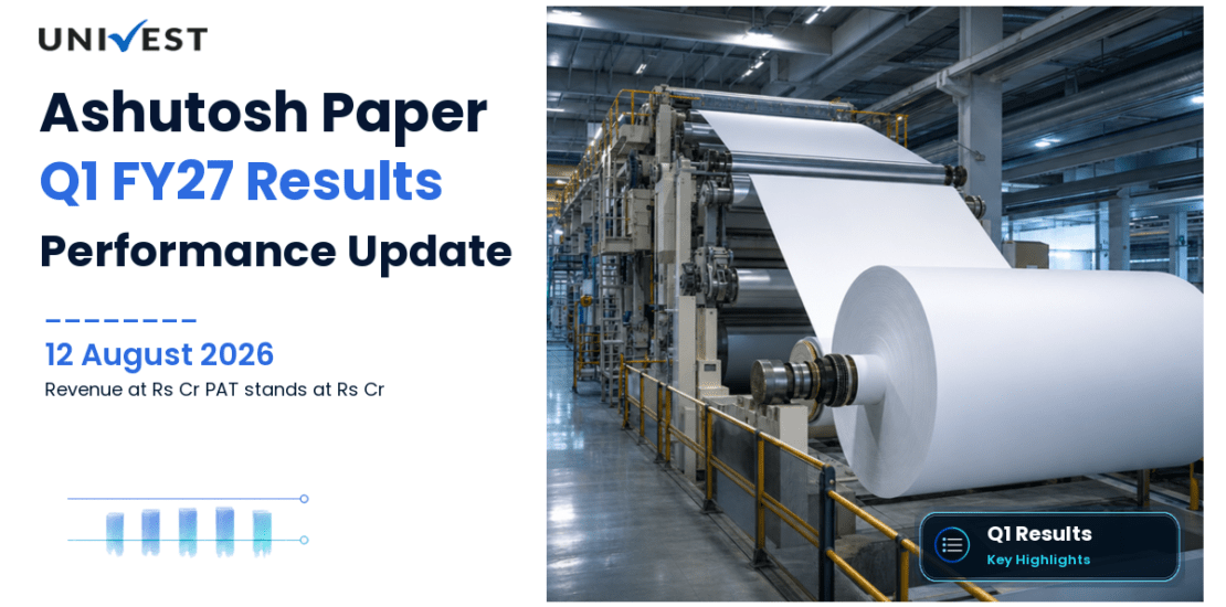 Ashutosh Paper Q1 FY27 Results: Revenue Rs 0.03 Cr, PAT Rs 0.01 Cr and Key Highlights