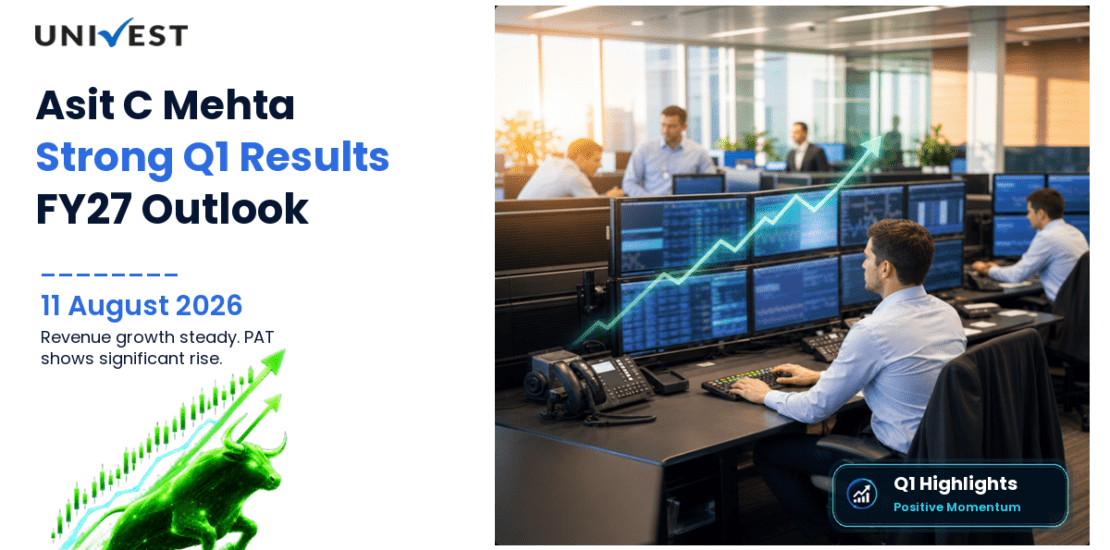 Asit C Mehta Q1 FY27 Results: Revenue Rs 11 Cr, PAT Rs 4.00 Cr and Key Highlights