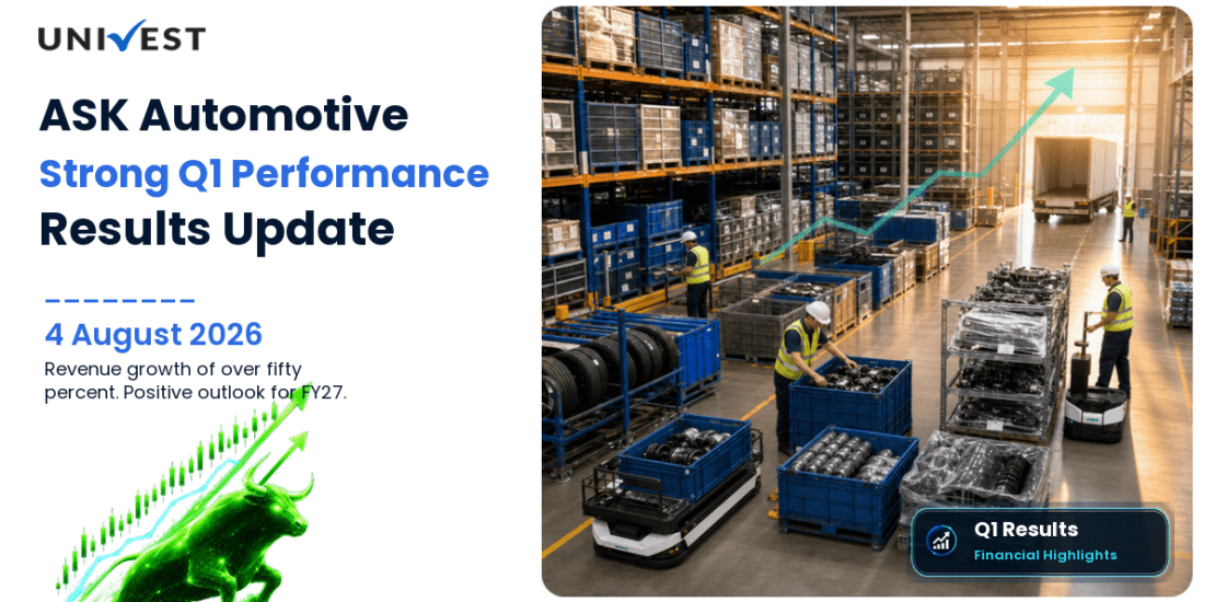 ASK Automotive Q1 Results FY27: PAT at Rs 87 Cr for June 2026 Quarter