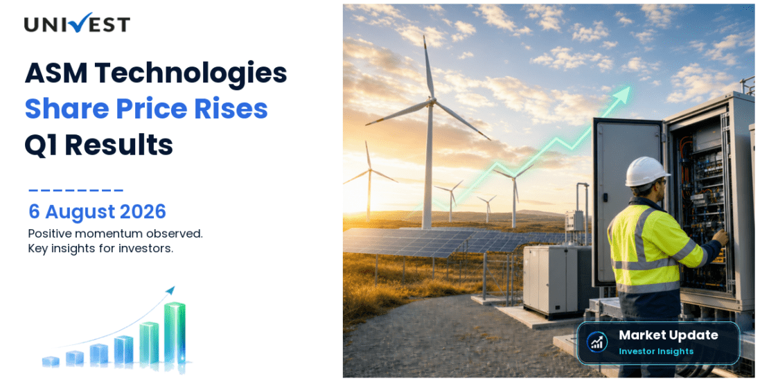 ASM Technologies Share Price Gains 1.50% After Q1 FY27 Results