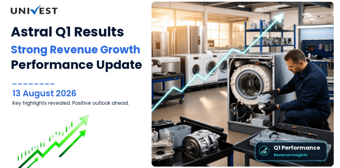 Astral Q1 FY27 Results: Revenue Rs 1,578 Cr, PAT Rs 120 Cr and Key Highlights