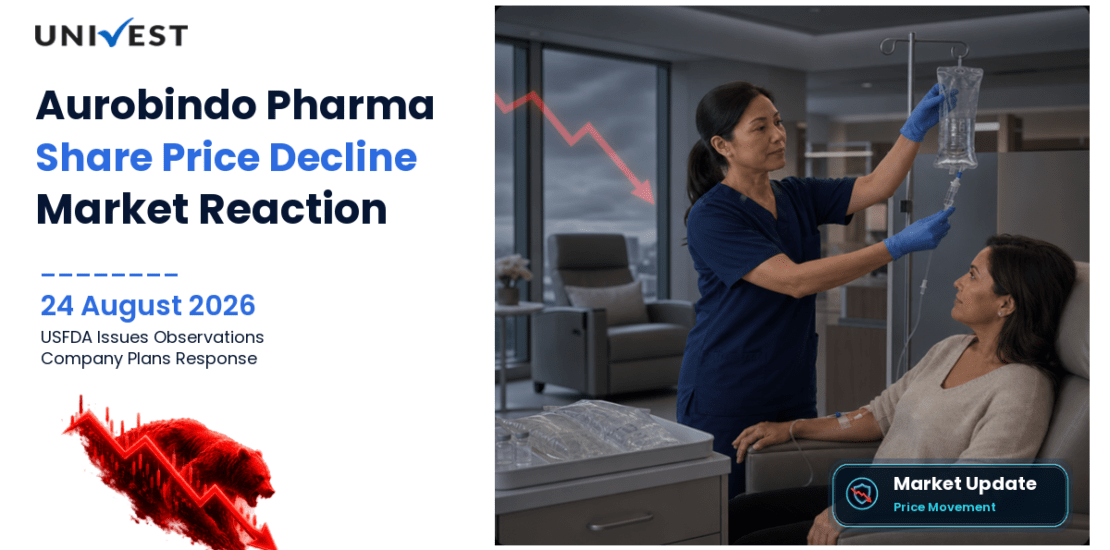 Aurobindo Pharma Share Price Falls 0.62% After USFDA Issues Four Observations at Lannett Company LLC in Seymour, Indiana on August 17-21, 2026