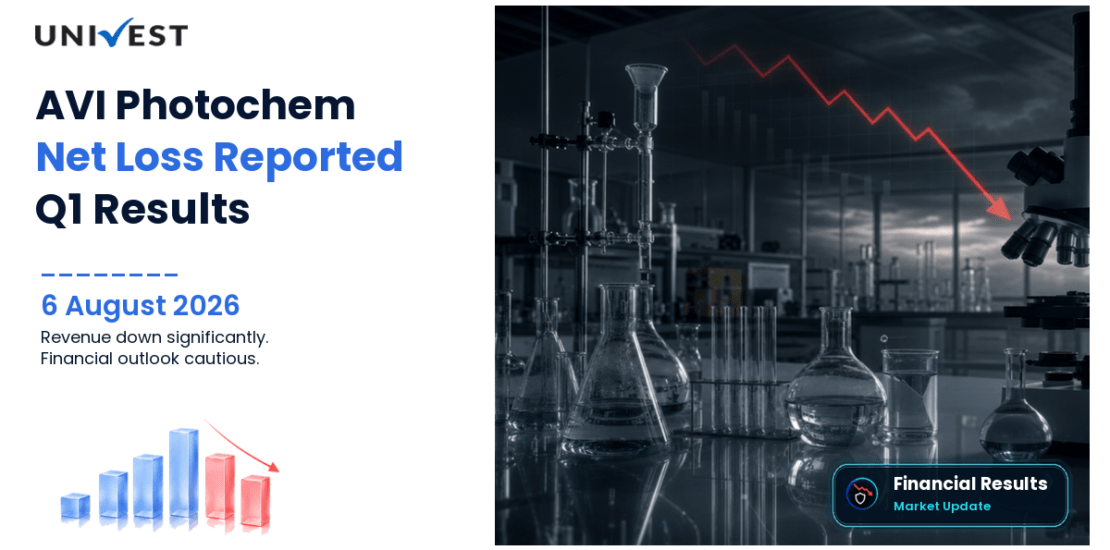 AVI Photochem Q1 Results FY27: Net Loss of Rs 18 Lakh for June 2026 Quarter