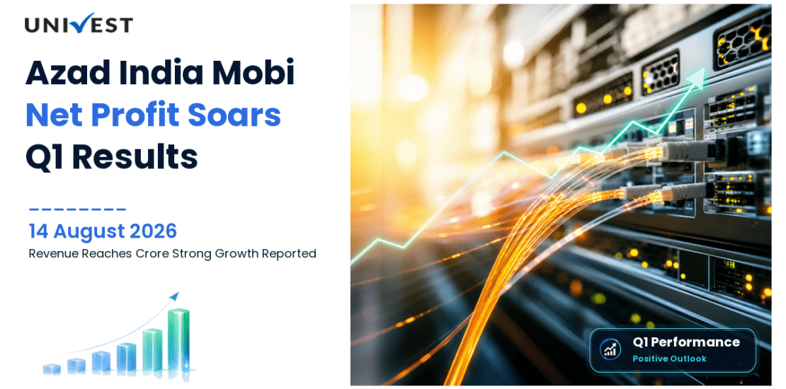 Azad India Mobi Q1 Results FY27: Net Profit Surges 1048.82%, Revenue Rs 16 crore