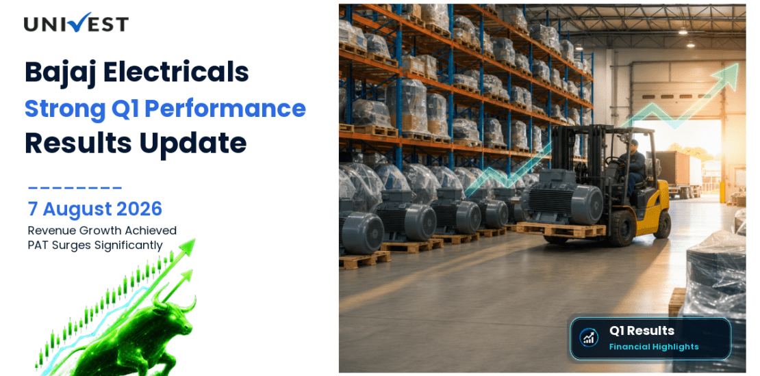 Bajaj Electricals Q1 FY27 Results: Revenue Rs 1,089 Cr, PAT Rs 47 Cr and Key Highlights