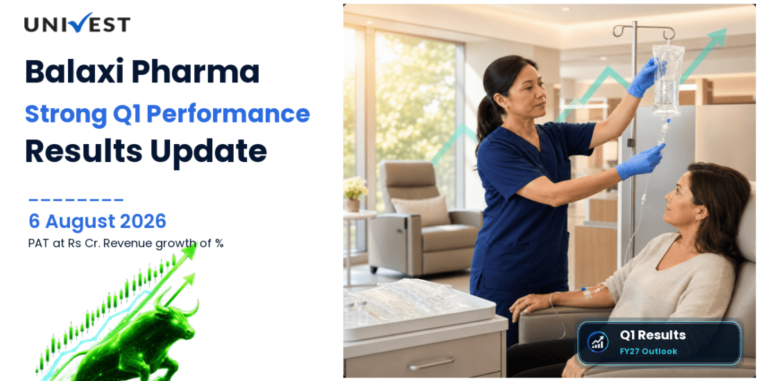 Balaxi Pharma Q1 Results FY27: PAT at Rs 1 Cr for June 2026 Quarter