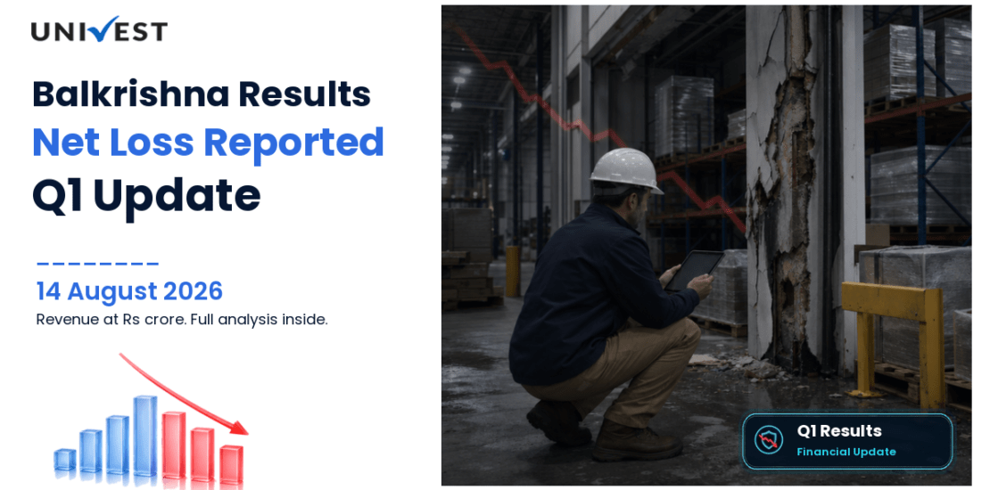 Balkrishna Q1 Results FY27: Revenue Rs 1 crore, Net Loss Rs 1 Crore on Standalone Basis