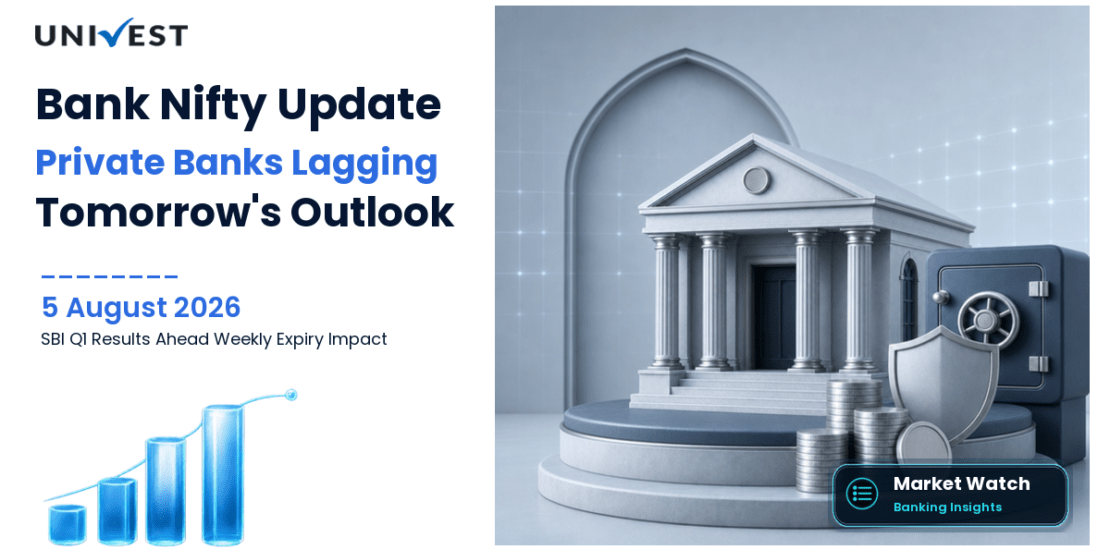 Bank Nifty Prediction for Tomorrow, Thursday 6 August 2026: Index at 57,720 as Private Banks Lag and SBI Q1 Results Decide Thursday's Direction