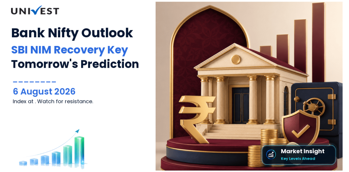 Bank Nifty Prediction for Tomorrow, Friday 7 August 2026: Index at 57,980 After Partial Recovery as SBI Q1 FY27 NIM Decides Whether Bank Nifty Crosses 58,500