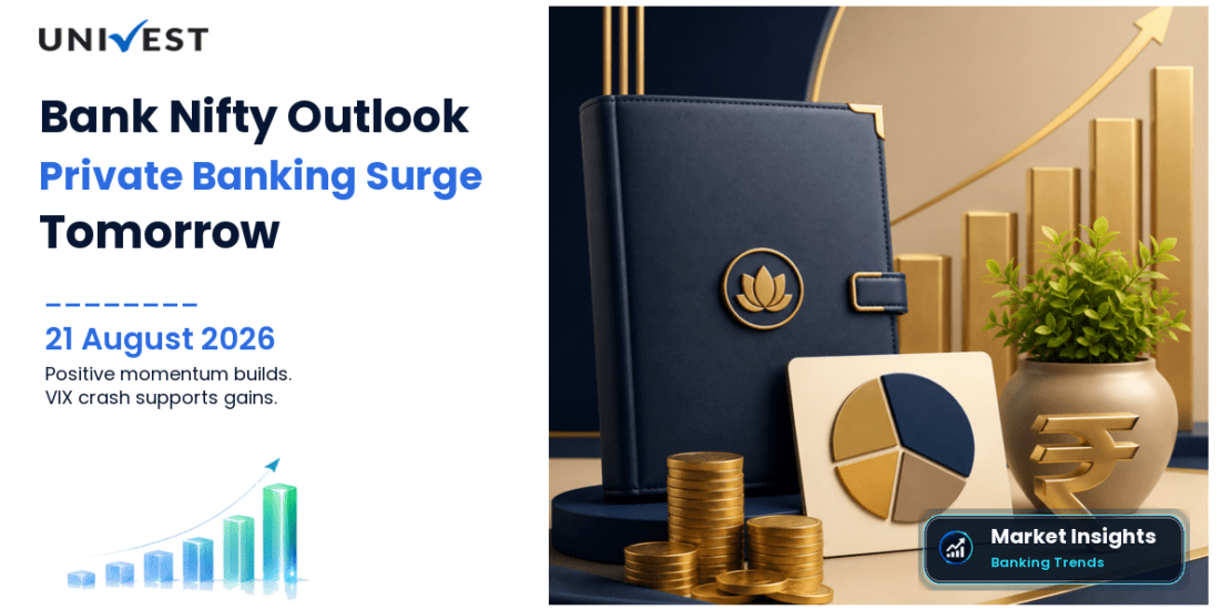 Bank Nifty Prediction for Tomorrow: Private Banking Surge and VIX Crash Build Bullish Case for 21 August 2026