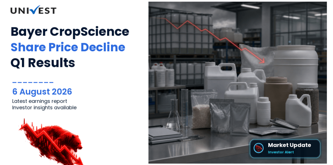 Bayer CropScience Share Price Falls 0.30% After Q1 FY27 Results