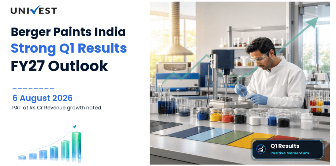 Berger Paints India Q1 Results FY27: PAT at Rs 393 Cr for June 2026 Quarter