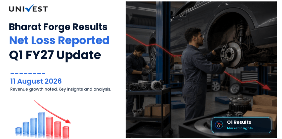 Bharat Forge Q1 FY27 Results: Revenue Rs 4,639 Cr, Net Loss Rs 78 Cr and Key Highlights