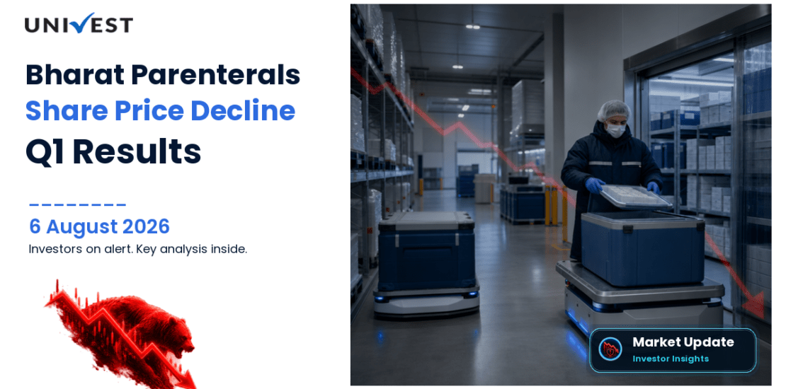 Bharat Parenterals Share Price Falls 2.38% After Q1 FY27 Results
