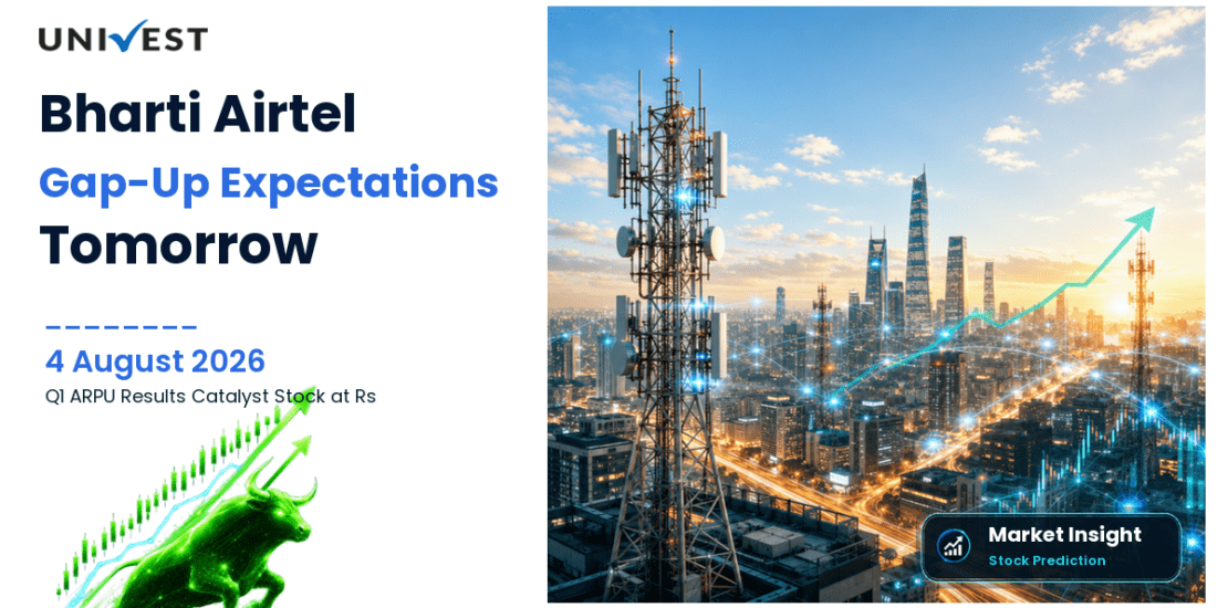 Bharti Airtel Prediction for Tomorrow, Wednesday 5 August 2026: Stock at Rs 1,975 With Q1 ARPU Rs 261 Results Catalyst Driving Gap-Up Expectations Wednesday