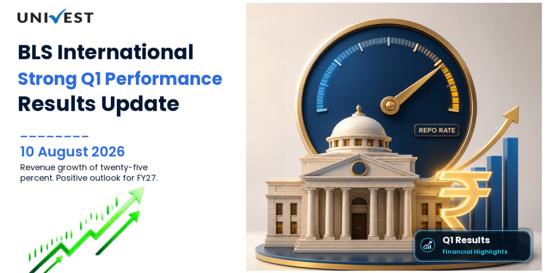 BLS International Q1 FY27 Results: Revenue Rs 890 Cr, PAT Rs 201 Cr and Key Highlights