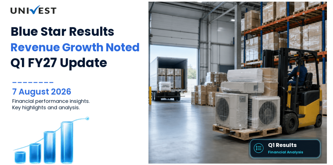 Blue Star Q1 FY27 Results: Revenue Rs 3,377 Cr, PAT Rs 102 Cr and Key Highlights
