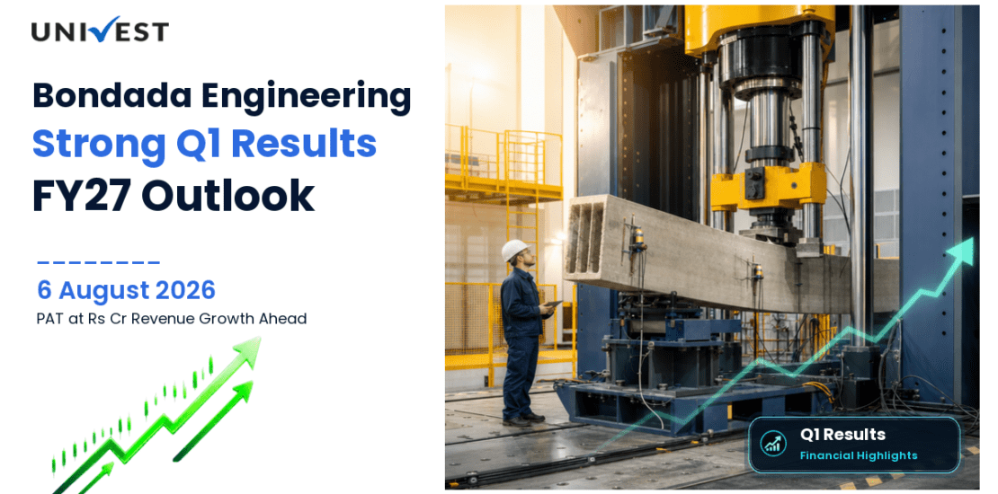 Bondada Engineering Q1 Results FY27: PAT at Rs 53 Cr for June 2026 Quarter