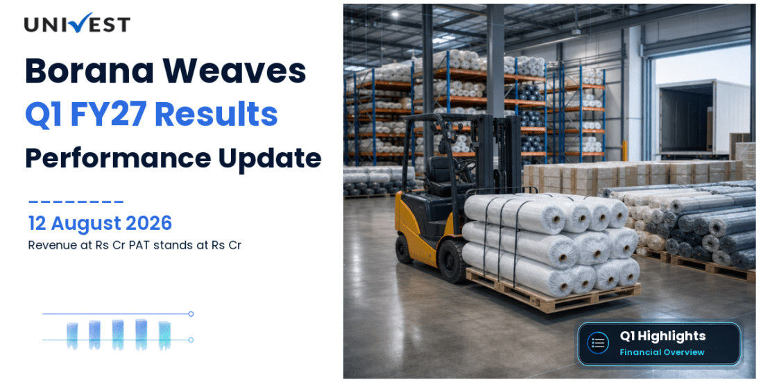 Borana Weaves Q1 FY27 Results: Revenue Rs 100 Cr, PAT Rs 16 Cr and Key Highlights