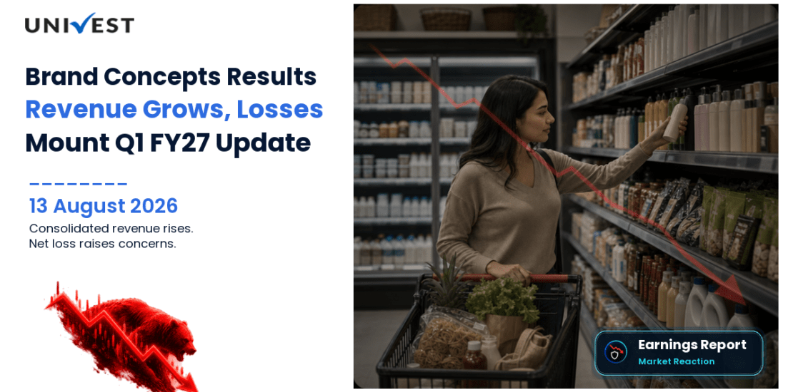 Brand Concepts Q1 FY27 Results: Revenue Grows 10% to Rs 79 Crore, Swings to Net Loss of Rs 2 Crore