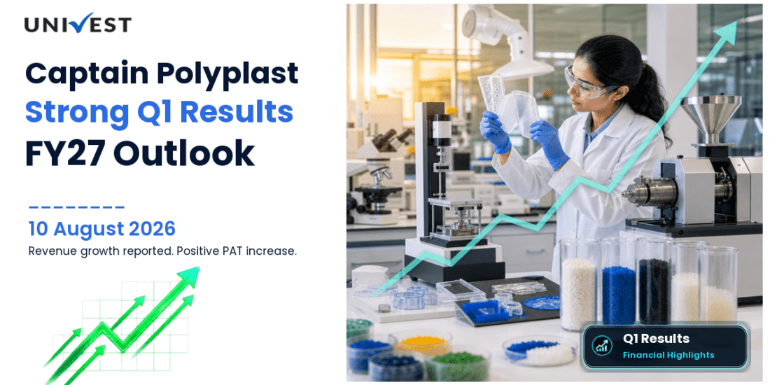 Captain Polyplast Q1 FY27 Results: Revenue Rs 81 Cr, PAT Rs 4.00 Cr and Key Highlights