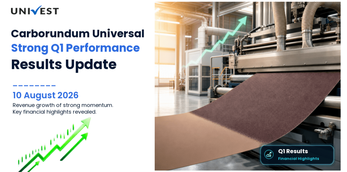 Carborundum Universal Q1 FY27 Results: Revenue Rs 1,426 Cr, PAT Rs 69 Cr and Key Highlights