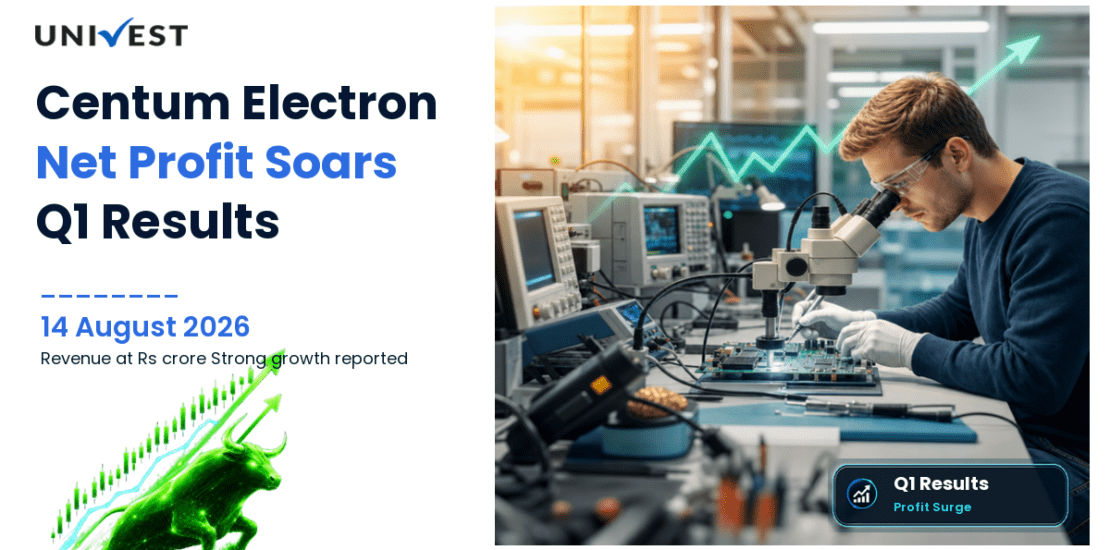 Centum Electron Q1 Results FY27: Net Profit Surges 2257.02%, Revenue Rs 204 crore