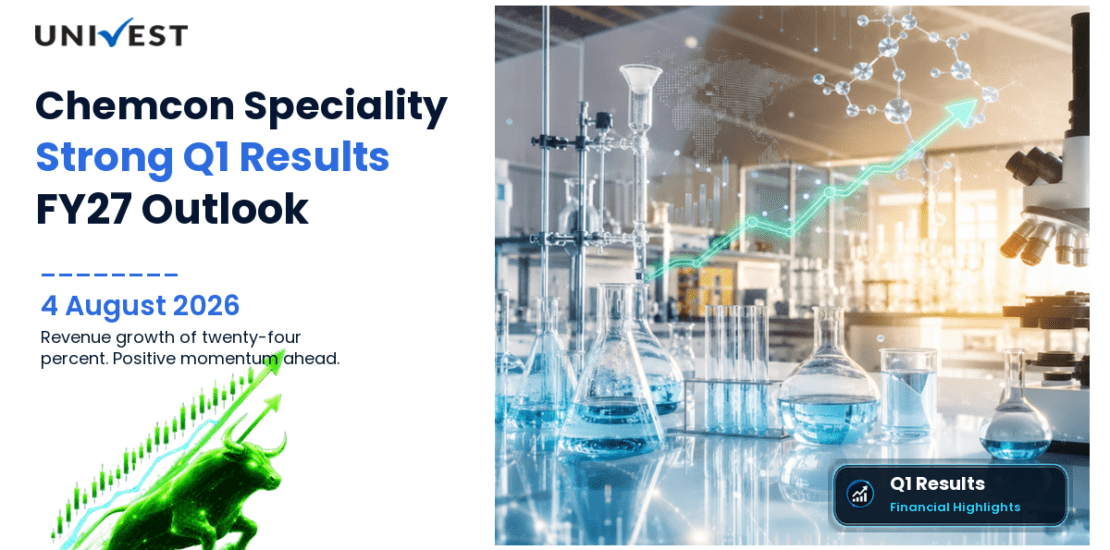 Chemcon Speciality Chemicals Q1 Results FY27: PAT at Rs 10 Cr for June 2026 Quarter