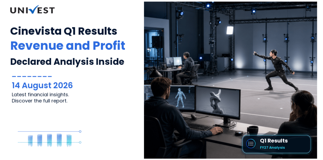 Cinevista Q1 Results FY27: Revenue Rs 7 crore, Net Profit Rs 1 Crore