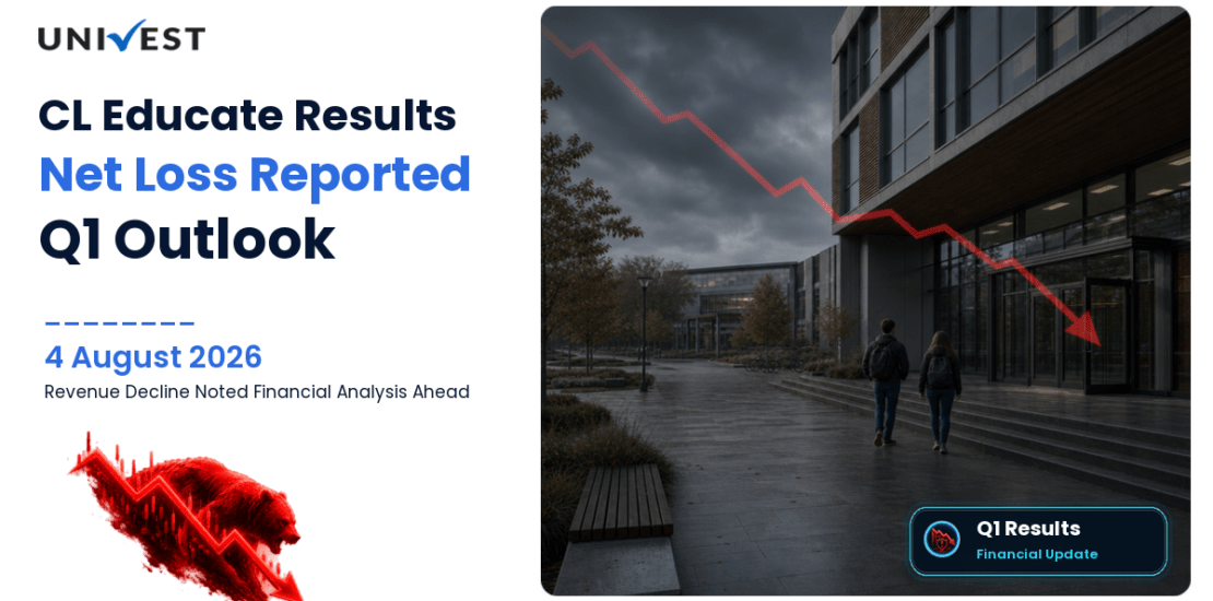 CL Educate Q1 Results FY27: Net Loss of Rs 1 Cr for June 2026 Quarter