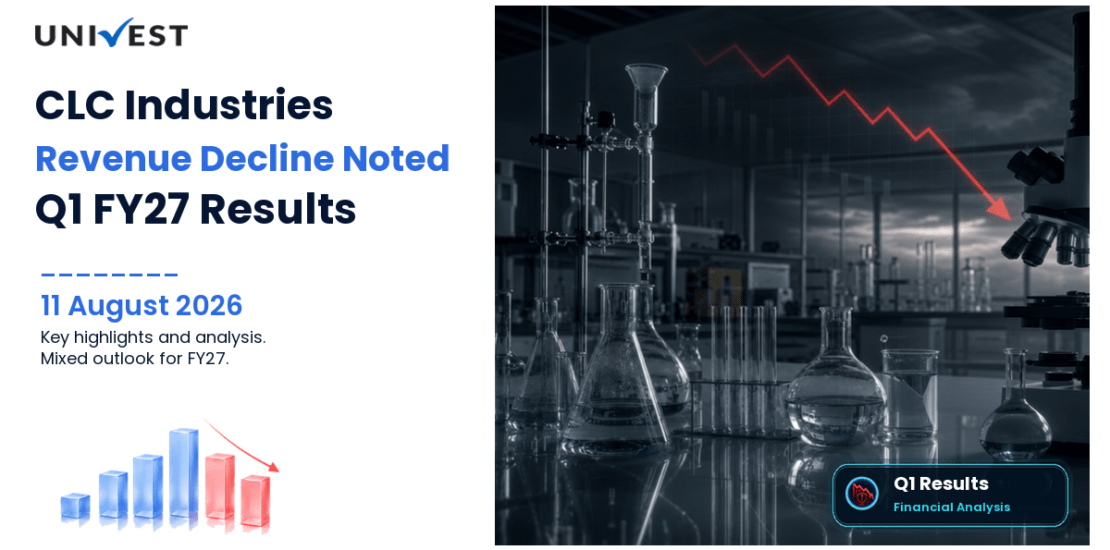 CLC Industries Q1 FY27 Results: Revenue Rs 30 Cr, PAT Rs 0.48 Cr and Key Highlights